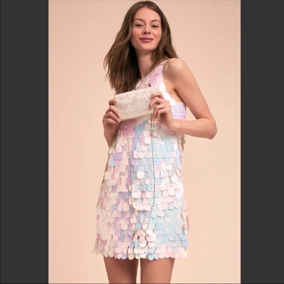 🆕orig $275 Anthropologie sequin party dress NWT - Picture 3 of 8